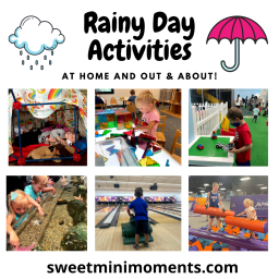 Rainy Day Activities (At Home and Out & About!)