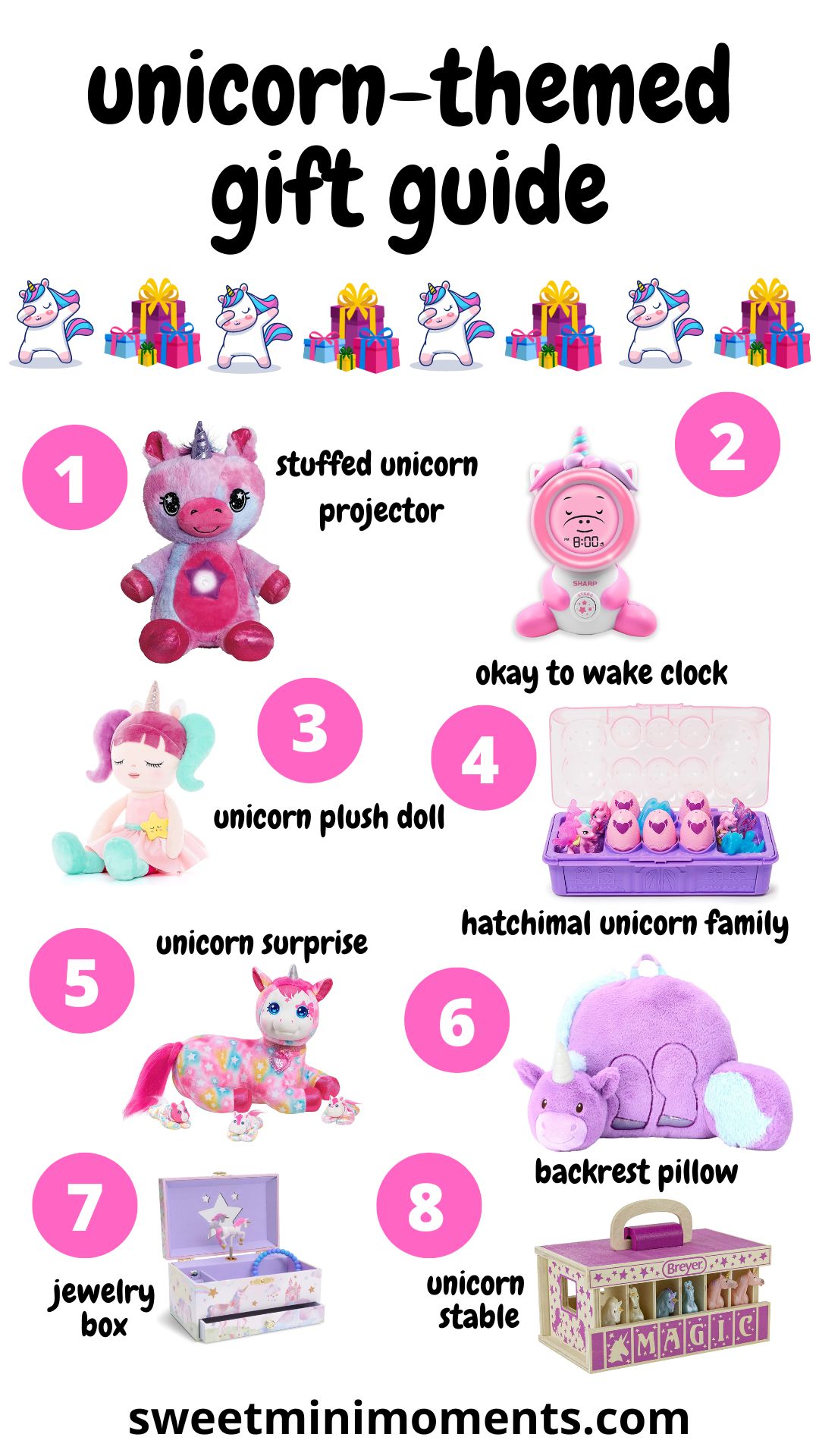 Unicorn-Themed Gift Guide – Sweet Mini Moments